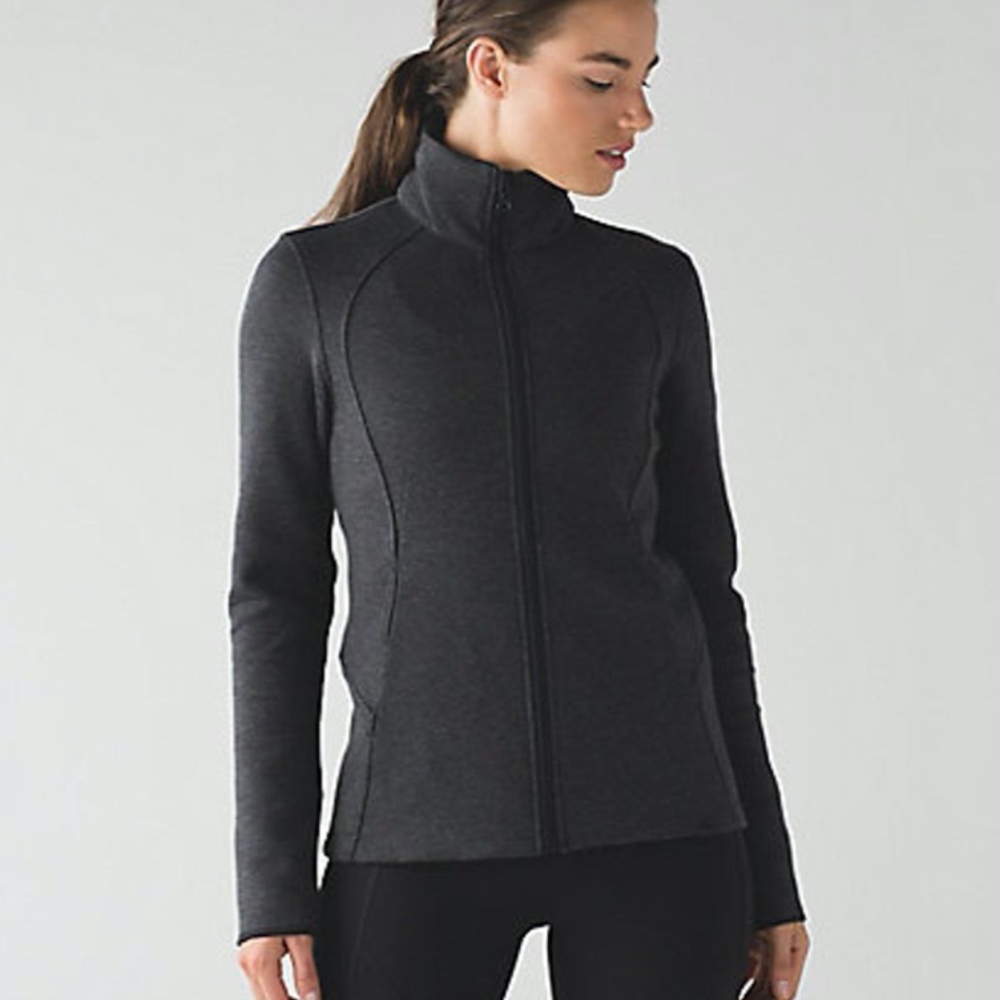 Lululemon Insculpt Jacket- Heathered Black